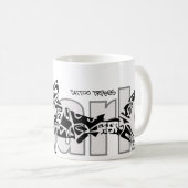 Tribale haai koffiemok (Voorkant rechts)