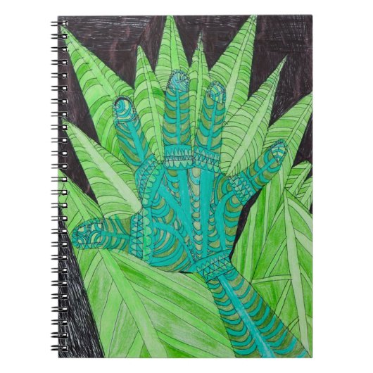 Tribale handen notitieboek (Voorkant)