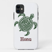 Tribale Hawaiiaanse Zee schildpad in Green Hoesje- Case-Mate iPhone Case (Achterkant)