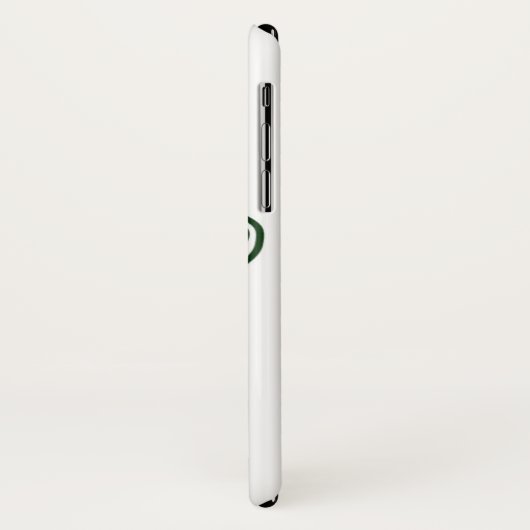 Tribale Hawaiiaanse Zee Turtle in Green Case-Mate iPhone Case (Achterkant/links)