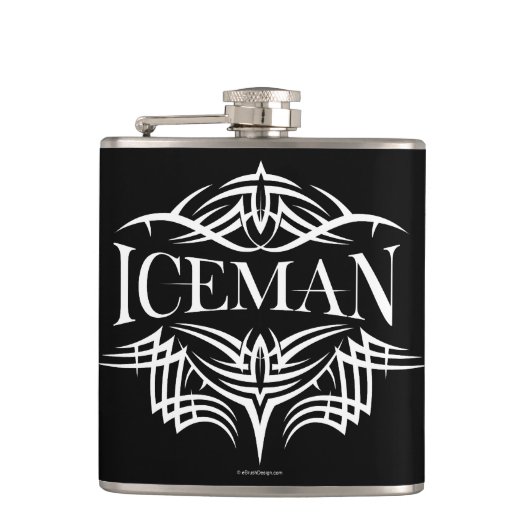 Tribale Hockey (Iceman) Heupfles (Voorkant)