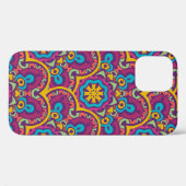 Tribale indiase etnische naadloze mandalas herhale Case-Mate iPhone case (Achterkant (horizontaal))