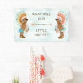 Tribale inheemse Amerikaanse etnische boho geslach Spandoek (Insitu)