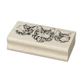 tribale katten kunststempel rubberstempel (Stempel)