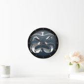 Tribale klok Aangepast, eerste-neigkunstwandklok (Huis)