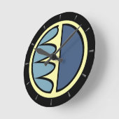 Tribale klok Moderne Native Sun Wall Clocks Decor (Hoek)