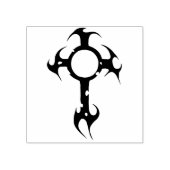 tribale kruidenstempel rubberstempel (Afrduk)