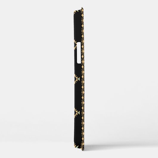 Tribale kunst, etnisch geometrisch, kleurrijk patr Case-Mate iPhone case (Achterkant / Rechts)