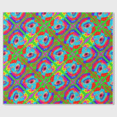 Tribale kunst geïnspireerd design Aboriginal Cadeaupapier (Vlak)