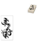 tribale kunststempel rubberstempel (Gestempeld)