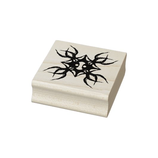 Tribale kwallen rubberstempel (Stempel)