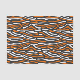 Tribale lijnen geïnspireerd afdrukken tissuepapier