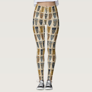 Tribale Masker Boho Patroon Leggings