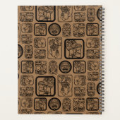Tribale MAYA oude masker patroon 1 Planner (Achterkant)