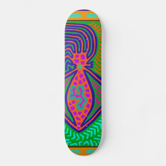 Tribale Moeder van de Wereld Skateboard (Voorkant)