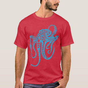 Tribale octopus - Polynesiaanse stam - Octopus T-shirt