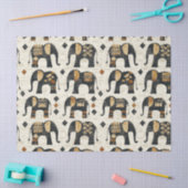 Tribale Olifant Boho Patroon (2) Tissuepapier (Craft)