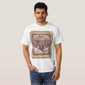 Tribale Olifant t-shirt (Voorkant volledig)