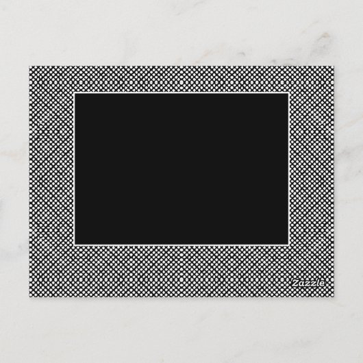 Tribale onvolmaakte Stippen Briefkaart (Achterkant)