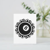 tribale oogbol briefkaart (Staand voorkant)