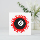 tribale oogbol kaart (Staand voorkant)