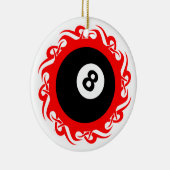 tribale oogbol keramisch ornament (Rechts)