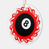 tribale oogbol keramisch ornament (Links)