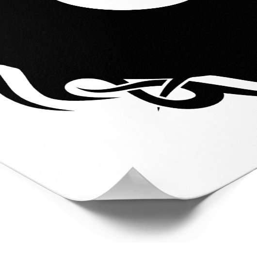 tribale oogbol poster (Hoek)