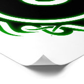 tribale oogbol poster (Hoek)