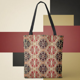 tribale organisatie Earth Tone Island Tote Bag