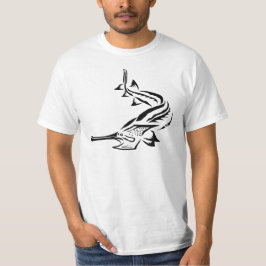Tribale paddlefish & Rostrum T-shirt