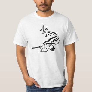 Tribale paddlefish & Rostrum T-shirt