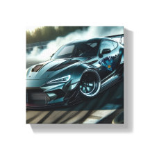 Tribale pantser drift auto drift racen kunst
