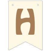 Tribale partij Birthday party 🥳 Bunting Flags Vlaggetjes (Tweede vlag)