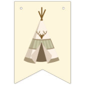 Tribale partij Birthday party 🥳 Bunting Flags Vlaggetjes (Eerste vlag)