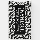 Tribale-patroonpatroontribune Spandoek (Verticaal)