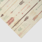 Tribale pijl standaard trendy modern tissuepapier (Detail)