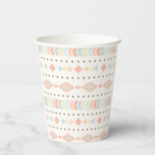Tribale pijlen Boho Party Paper cup Papieren Bekers