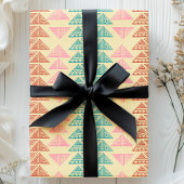 Tribale Pijlpunt Abstract Afrikaans Patroon Cadeaupapier