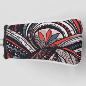 Tribale Prints Golfheadcover (Voorkant)