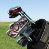 Tribale Prints Golfheadcover (Insitu)