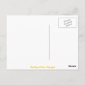 Tribale profielen briefkaart (Achterkant)
