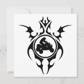 tribale quads kaart (Voorkant)