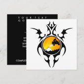 tribale quads kaart (Voorkant / Achterkant)