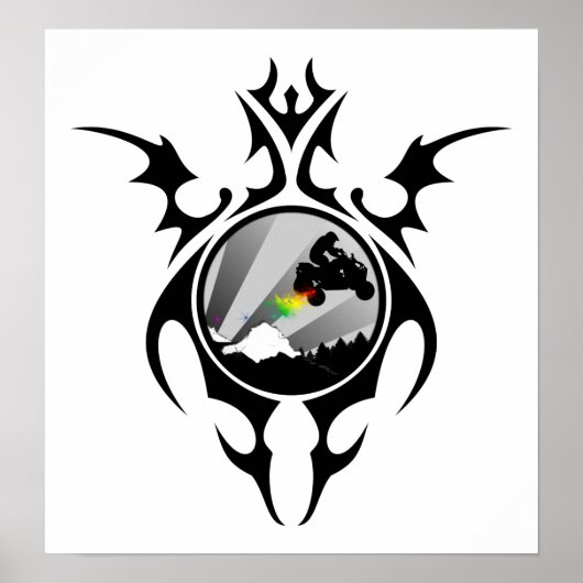 tribale quads poster (Voorkant)