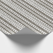 Tribale ritmes: etnische geometrische patronen cadeaupapier (Hoek)