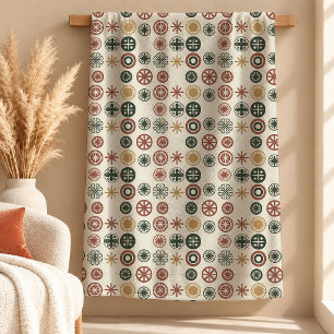 Tribale roestmotieven decoratieve deken cadeau kun