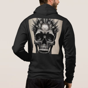 Tribale schedel hoodie
