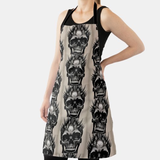 Tribale schedel schort (Insitu)