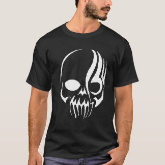 Tribale schedel t-shirt